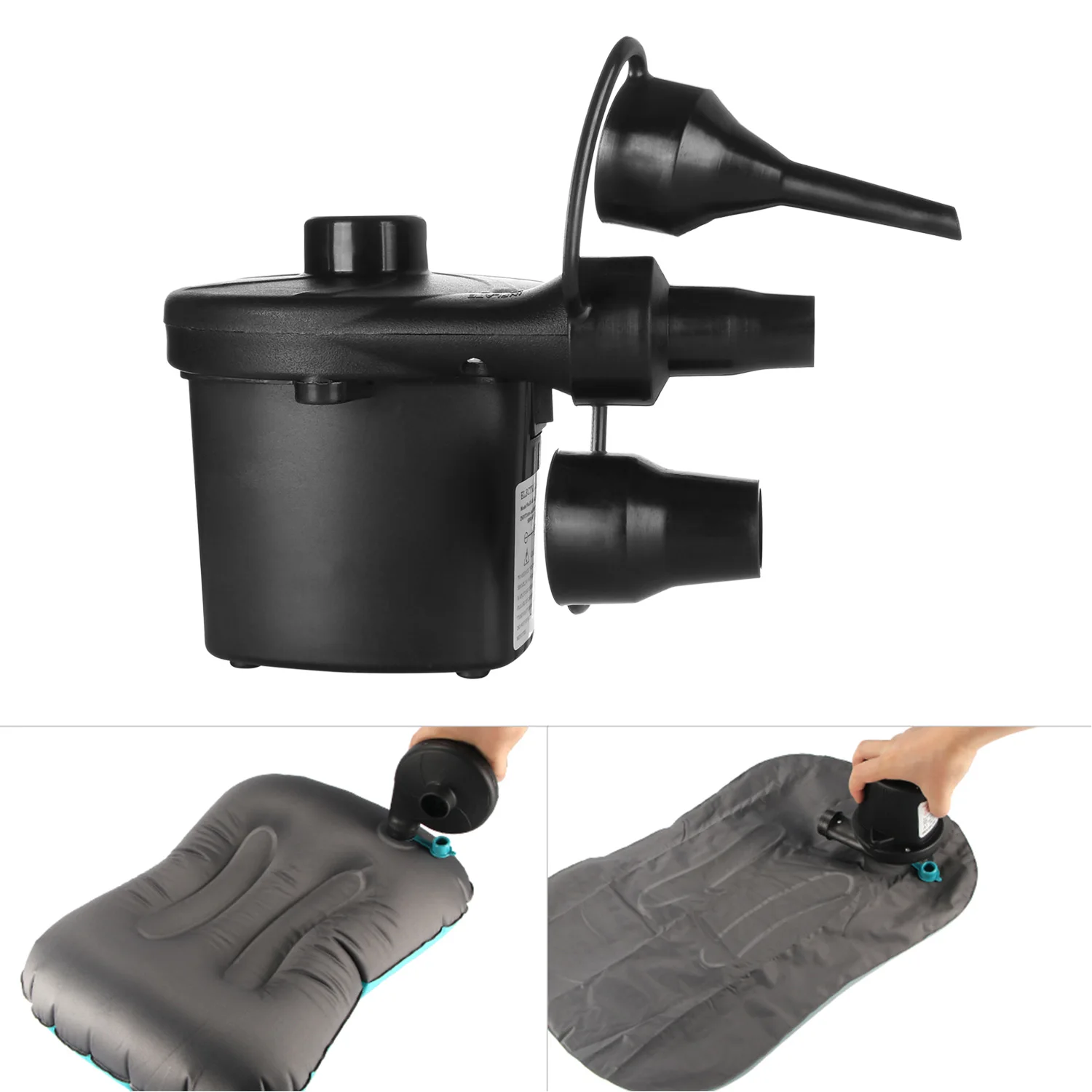 Electric Air Pump Inflate Deflate Pump For Airbed Boat Toy Camping Toys