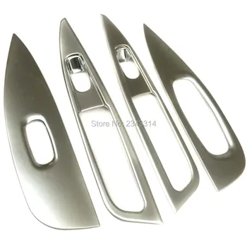 

For 2015 2016 2017 LHD Nissan Qashqai J11 ABS Matte Window Control Panel Glass Lifter Switch Cover Trim Car Styling Accessories