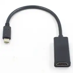 USB C к HDMI адаптер 4 к 60 Гц Тип C 3,1 мужчина к HDMI Женский кабель адаптер конвертер для нового MacBook