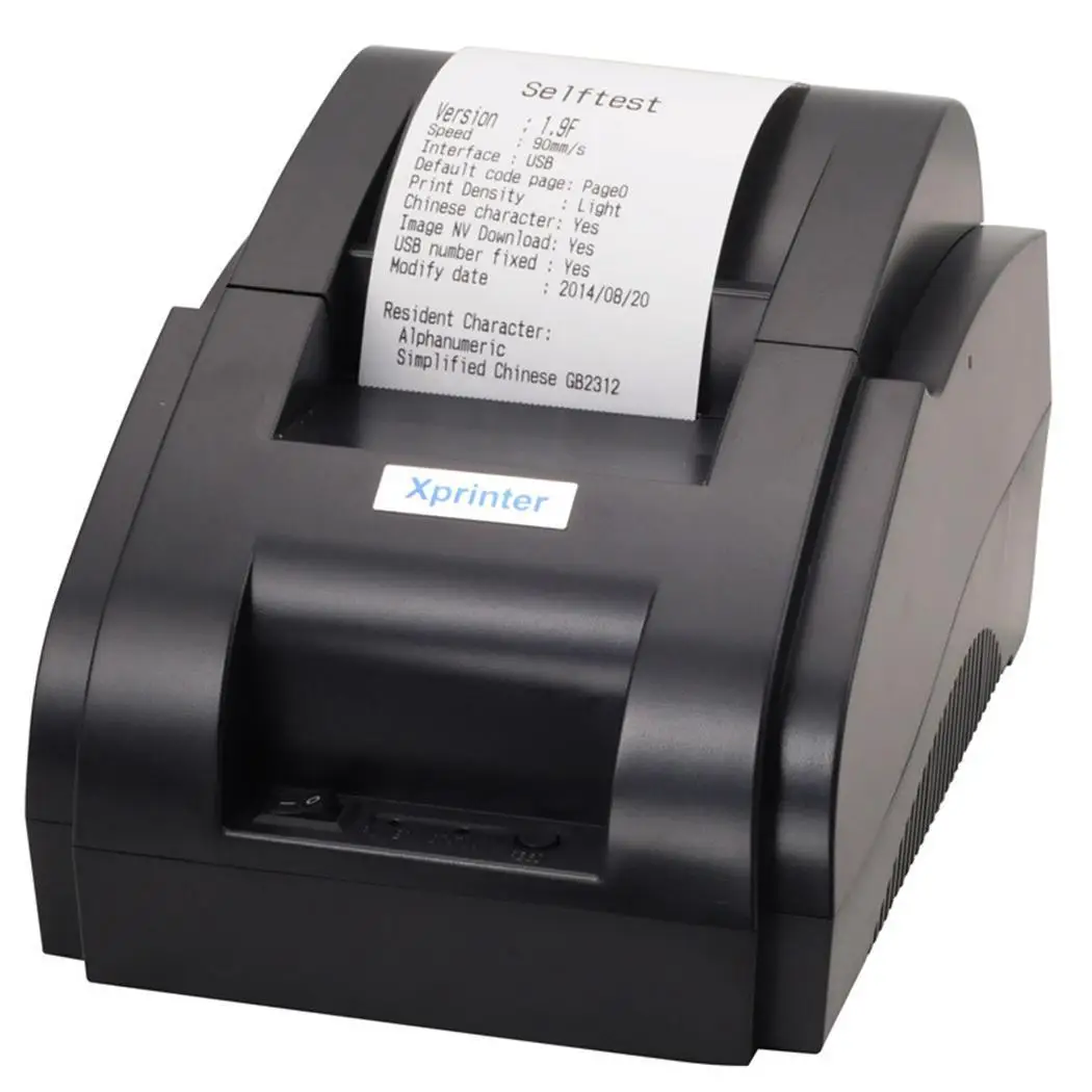 

Durable Practical Thermal Printer Fast Printing 50KM USB 384 Dots/Line 90mm/s Tool For Windows XP Linux Paper