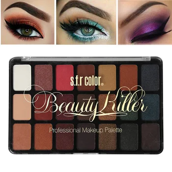 

21 Colors Matte Eye Shadow Makeup Palette Glitter Palette nude Eyeshadow Pallete Waterproof Glitter Eyeshadow Shimmer Cosmetics