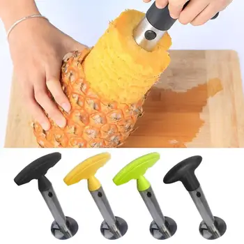 

1Pc Stainless Steel Easy to use Pineapple Peeler Accessories Pineapple Slicers Fruit Knife Cutter Corer Slicer Kitchen Tools