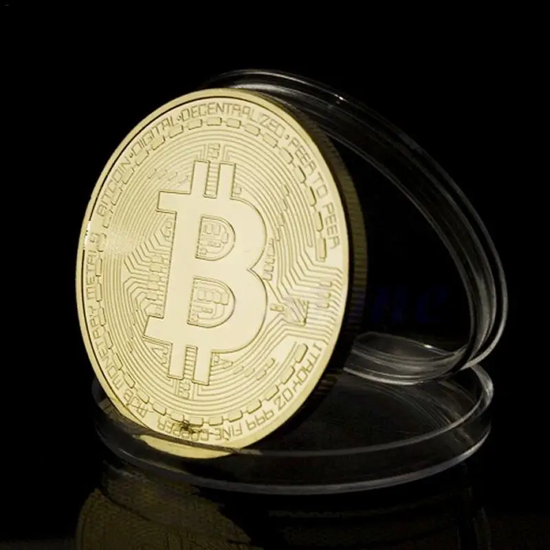 Gold Plated Bitcoin Coin Collectible Art Collection Gift 1PC Bit Coin BTC Coin Art Collection Physical Cold Commemorative Coins Gold Plated Bitcoin Coin Collectible Art Collection Gift 1PC Bit Coin BTC Coin Art Collection Physical Cold Commemorative Coins