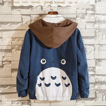 

Plus Size Men Women Anime My Neighbor Totoro Hoodie Fashion Unisex Coat Cosplay Costume Sweatshirts Jacket