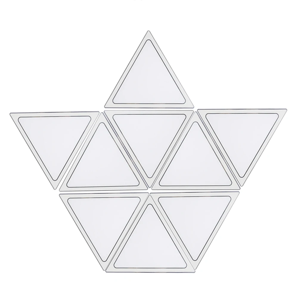 

9PCs DIY Magic LED Light Intelligent Puzzle Light With Voice APP Control Commercial Lighting Indoor Creative Decorative Light