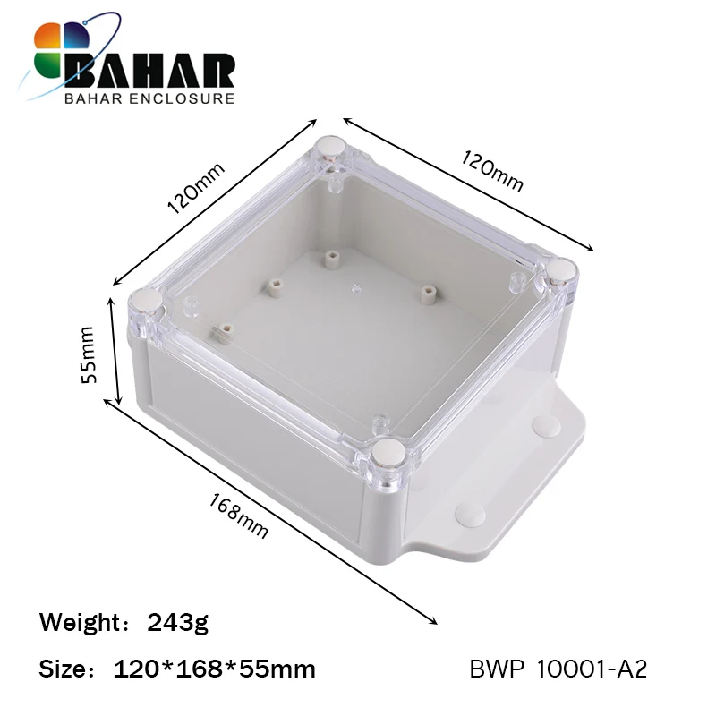 Bahar Водонепроницаемая Электроника пластик ABS IP68 1 шт. корпус из 120*168*55 мм BWP 10001-A1 |
