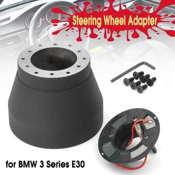 

Racing Steering Wheel Hub Quick Release Adapter Boss Kit for BMW 3 Series E30 82-91 Steering Wheel Hub Boss Kit