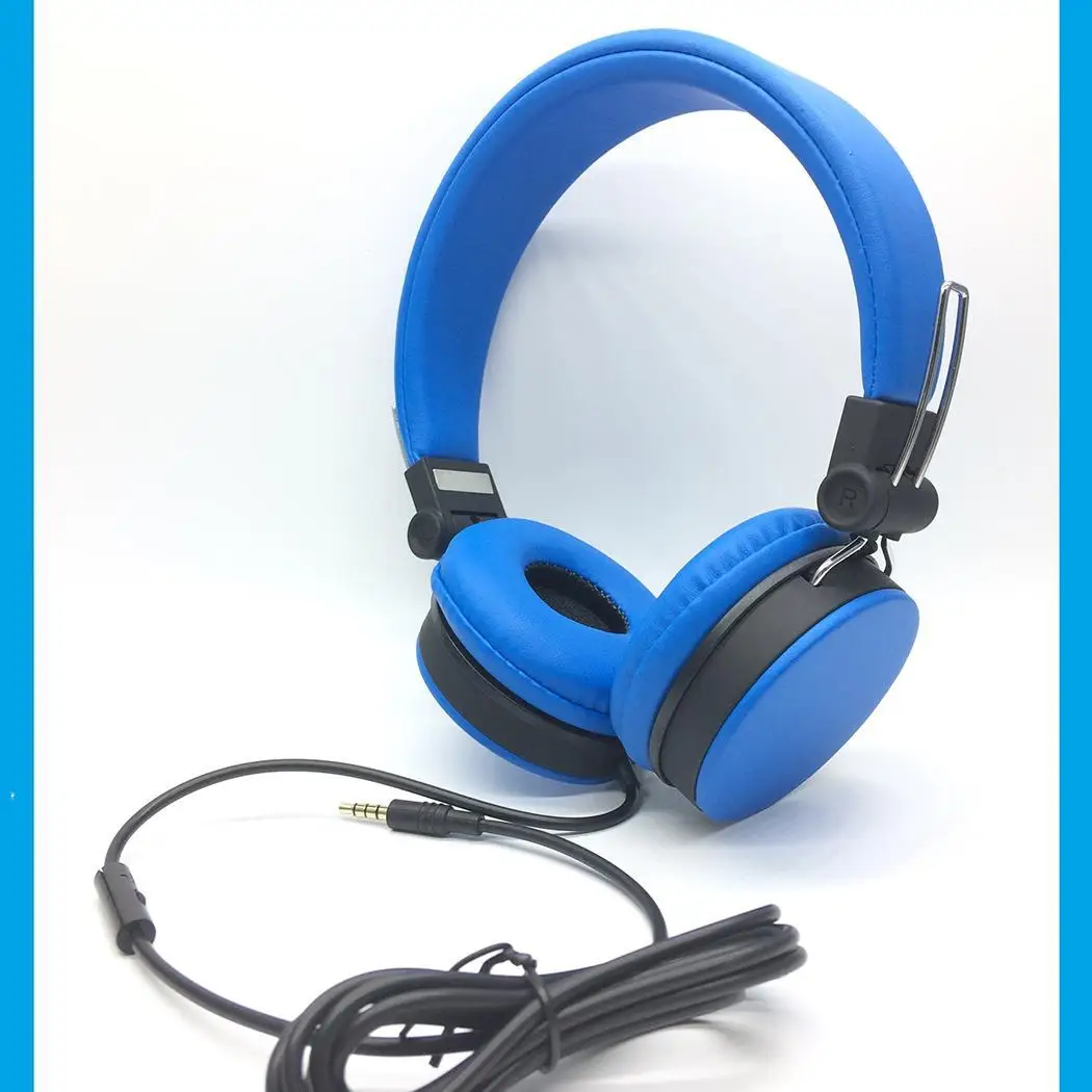 Проводная бас Hifi оголовье гарнитуры Складная музыка 105dB + 3dB наушники
