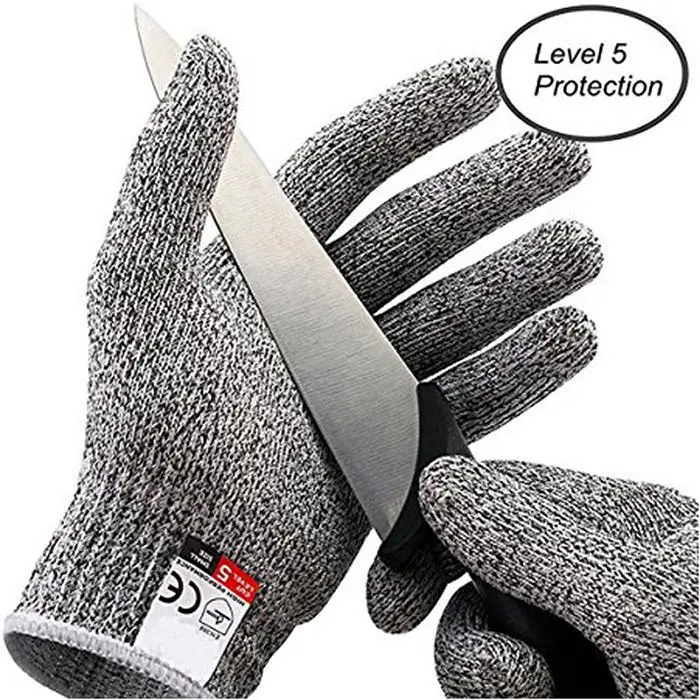 

New Anti-cut Gloves Safety Cut Proof Stab Resistant Stainless Steel Wire Metal Mesh Kitchen Butcher Cut-Resistant Safety Gloves