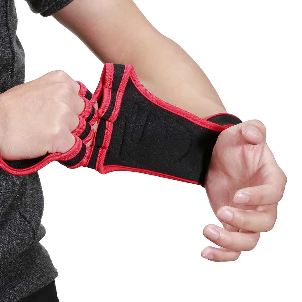 Gym Gloves Weight Lifting Training Gloves Women Men Fitness Sports Body Building Gymnastics Grips Gym Hand Palm Protector