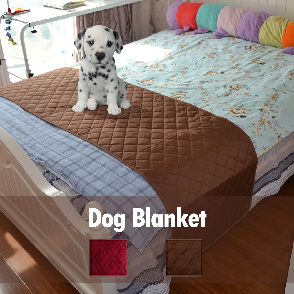 

Dog Blanket Pets Mat Soft Warm Fleece Sofa Non-woven fabric and PP foam Shield Bed Protector Waterproof Anti-Slip Cover for Pets