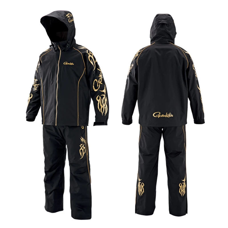 

1 Set Gamakatsu Male Fishing Clothing Set Outdoor Sport Spring Summer Fishing Jacket and Pant for Men Pesca Equipment