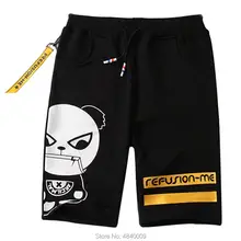 Creatorzwz мужские повседневные шорты Jugend Angry Panda, свободные спортивные шорты, уличная одежда, шорты для спортзала