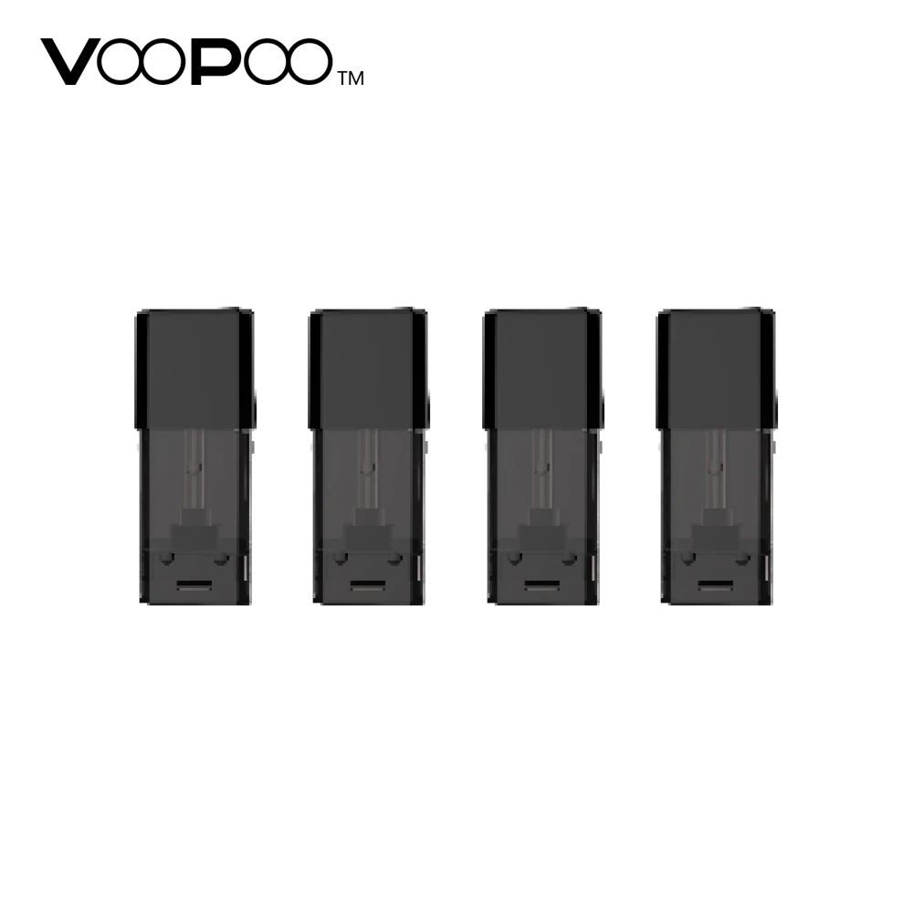 

100% Original 4pcs/pack VOOPOO Drag NANO Pod Cartridge 1.0ml for VOOPOO Drag NANO Pod Vape Kit Pod System Vape E-cigarette