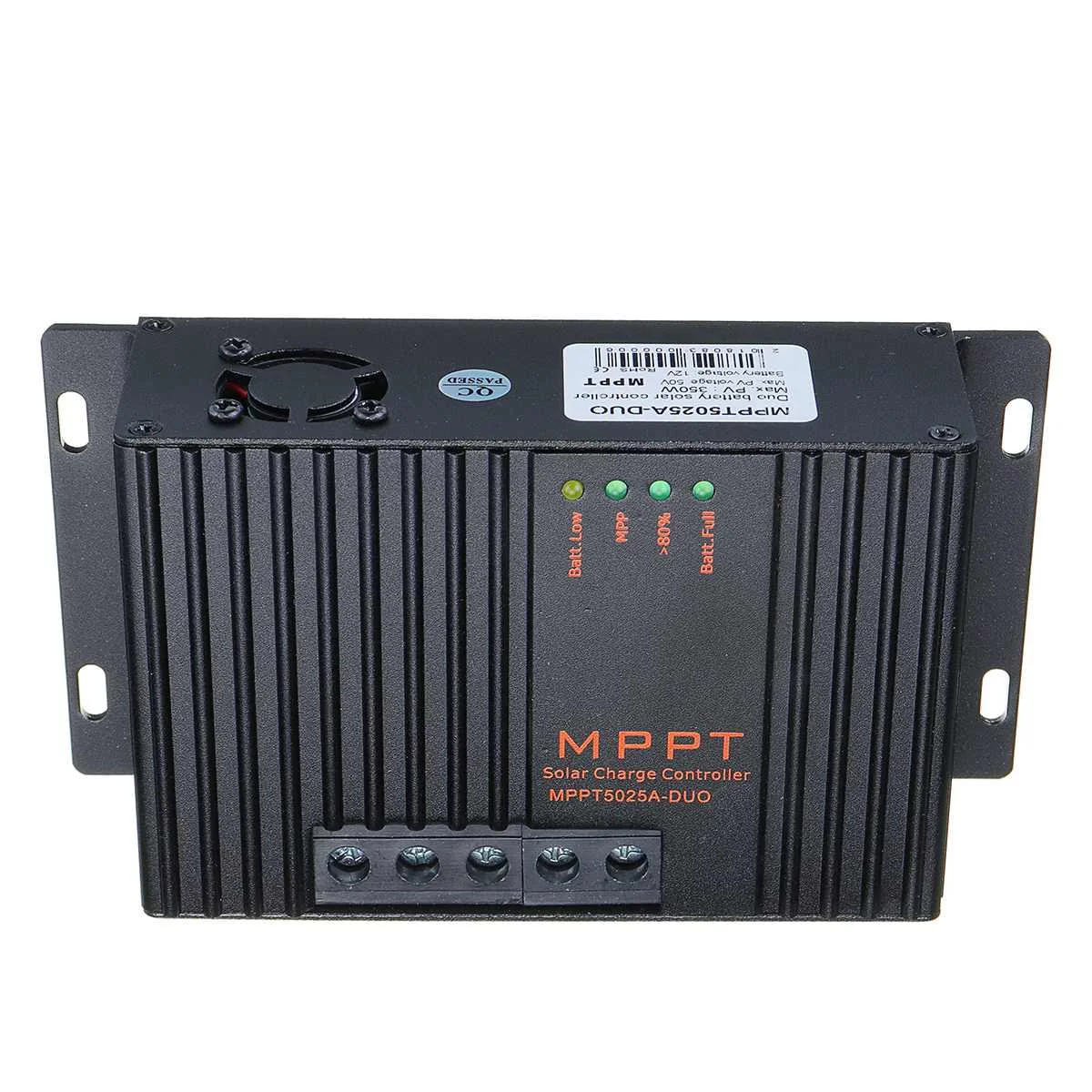 MPPT5025A-DUO MPPT 25A 12 V Контроллер заряда с ЖК-регулятором солнечных батарей для зарядного устройства солнечной панели