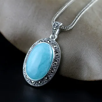 

BOCAI S925 sterling silver Pendant 2020 new fashion Woman's Thai silver pendant for women