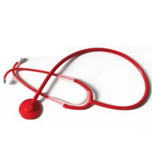 Красный ролевые игрушки доктор медицинский доктор дети стетоскоп игрушки DIY Горячая Распродажа
