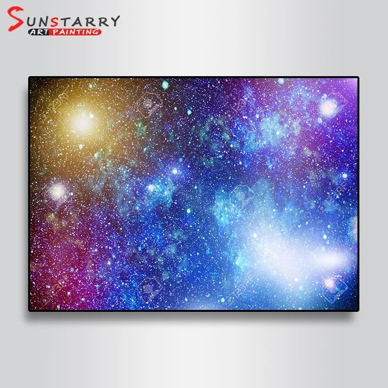 Sunstarry полная круглая Алмазная мозаика Звездное небо DIY Бриллиантовая вышивка