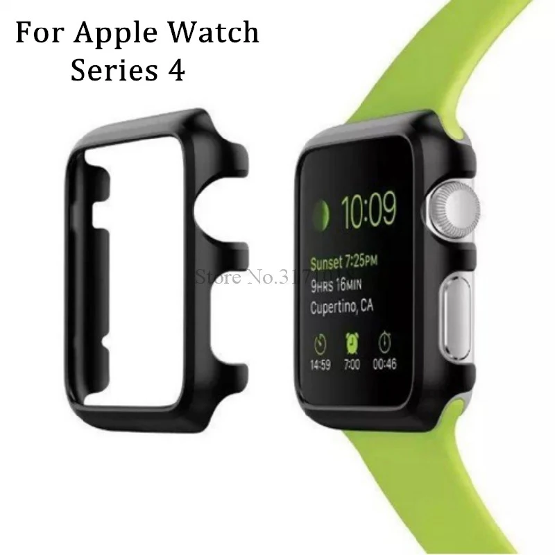 

TROLLOVE PC Frame Protective Case For Apple Watch 4 Series 4 40mm 44mm Luxury for iWatch 4 40 Cover Shell Perfect Match Bumper