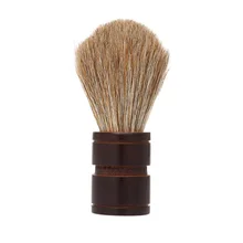 Для мужчин бритья кисточка с деревянной ручкой помазок профессиональный мужской лица щетка чистящий инструмент помазок
