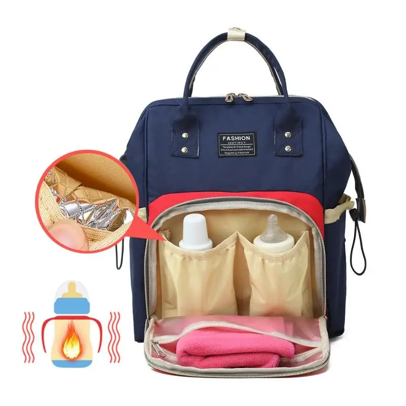 

Fashion Mummy Diaper Bag Waterproof Large Capacity Maternity Travel Nursing Shoulder Backpack Baby Nappy Changing Bag Organizer
