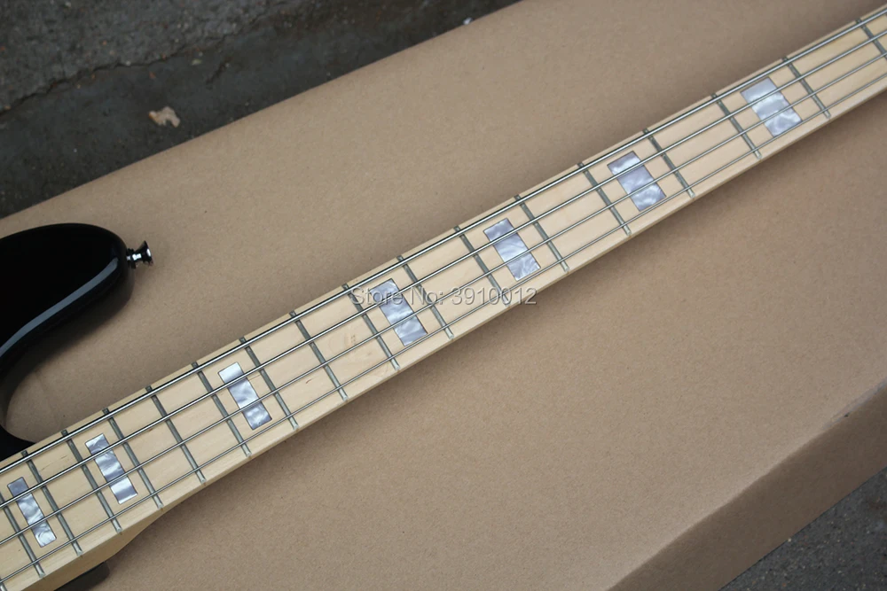 Factory Tobacco Sunburst 4 Strings Electric Bass Guitar with Active Circuit,Black Pickgaurd,Maple Fretboard,Offer Customized Factory Tobacco Sunburst 4 Strings Electric Bass Guitar with Active Circuit,Black Pickgaurd,Maple Fretboard,Offer Customized