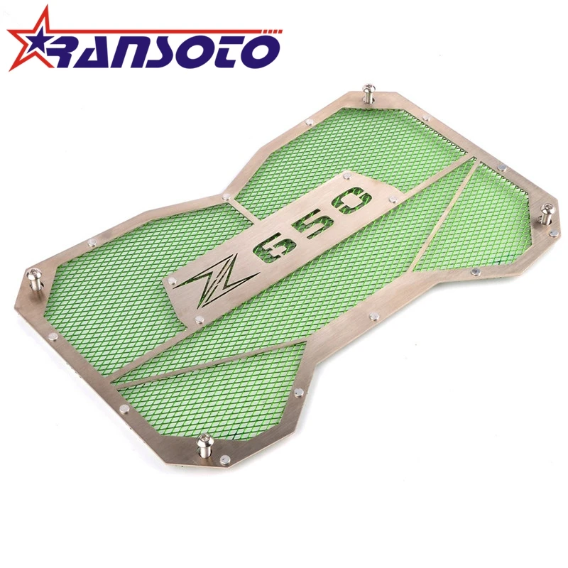 

RANSOTO Motorcycle Radiator Guard Protector Grille Coverr for Kawasaki Z650 Z 650 2017 2018