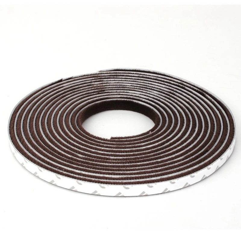 

5 Meters self-adhesive Window Seals Door Sealing Strip Door Gasket Pull Air Stop Seal Brush
