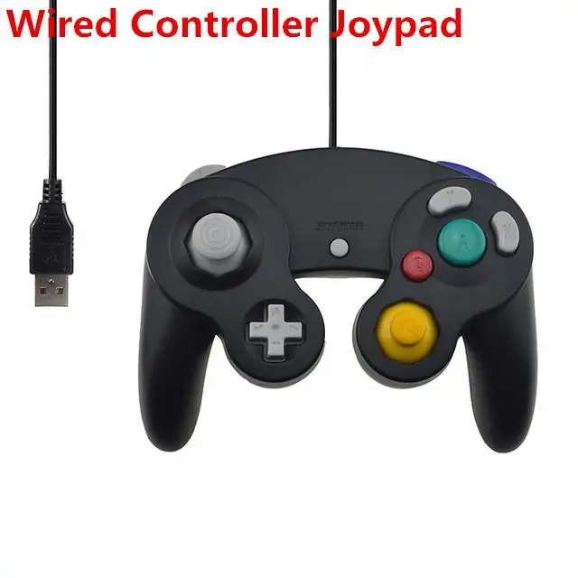 

BEESCLOVER For Gamecube PC USB Wired Controller Joypad Joystick for Nintend Gamepads for NGC GC MAC Computer Gamepad r20