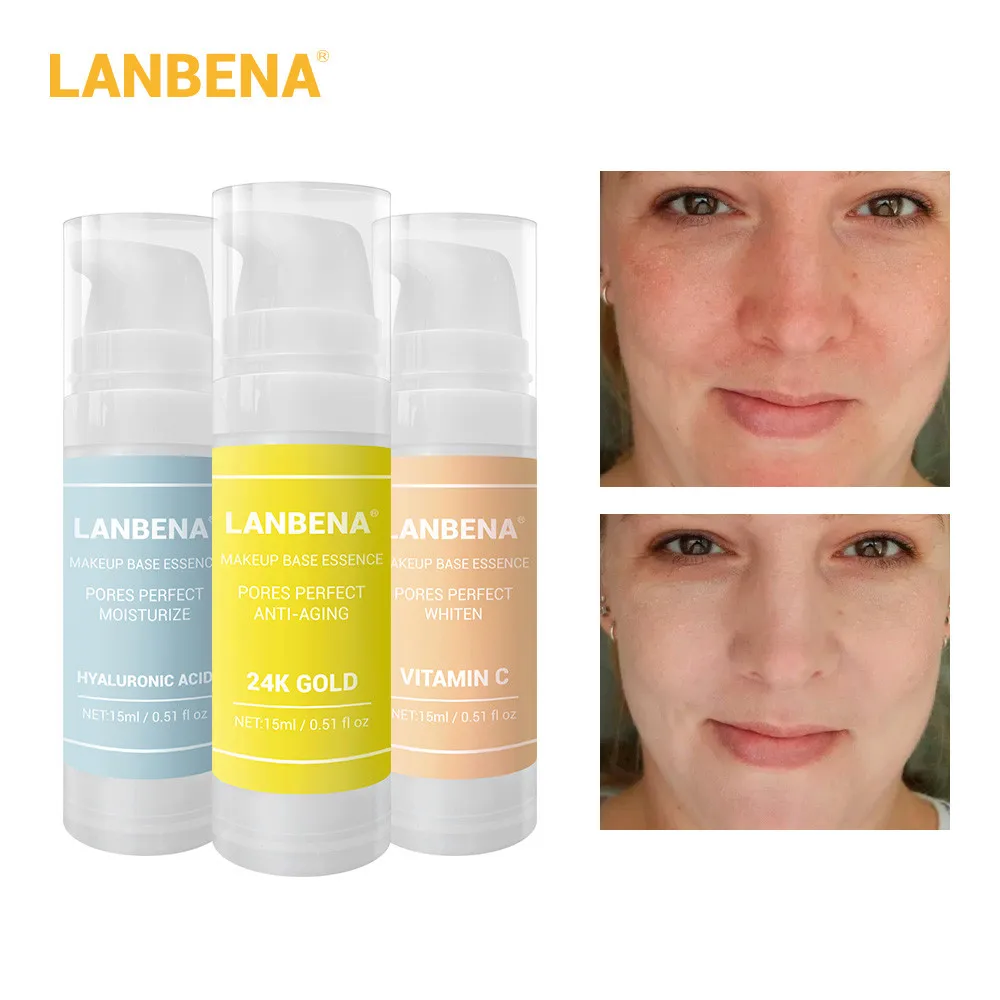 

1PC Makeup Base Essence Primer Face Serum Sunscreen Foundation Toner Moisturizing Shrink Pores Oil-Control Cosmetic Skin Care
