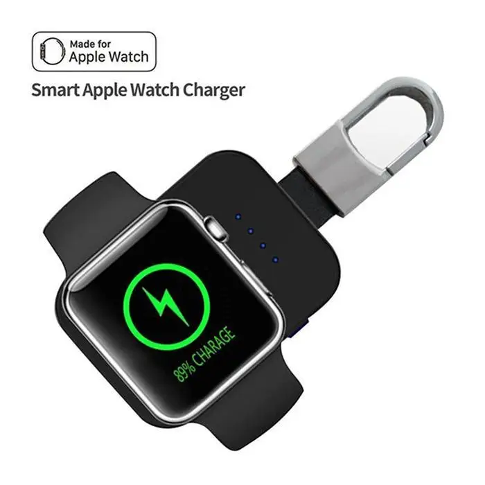 Keyring Shape Wireless Charger Charging Station Stylish design with distinctive look. For Apple 73% watch Watch