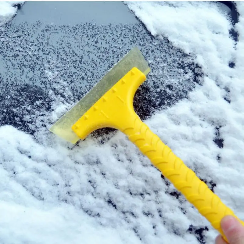 

Vehicle Auto Snow Cleaning Remover Windshield Shovel Handheld Ice Scraper Snow Brush Scraper Car Ice Scraper Deicing Snow Tool