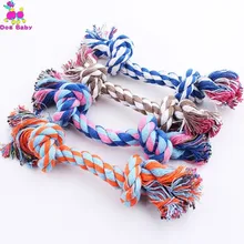 17cm Pet Dog Toy Double Knot Cotton Rope Braided Bone Shape Puppy Chew Toy Cleaning Tooth Randomly Send 17cm Pet Dog Toy Double Knot Cotton Rope Braided Bone Shape Puppy Chew Toy Cleaning Tooth Randomly Send