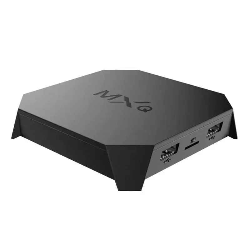 

MXQ U2+W Android 7.1 Smart TV Box 1+8GB Amlogic S905W Quad Core WiFi BT4.0 4K H.265 Set-top Box Media Player EU/US