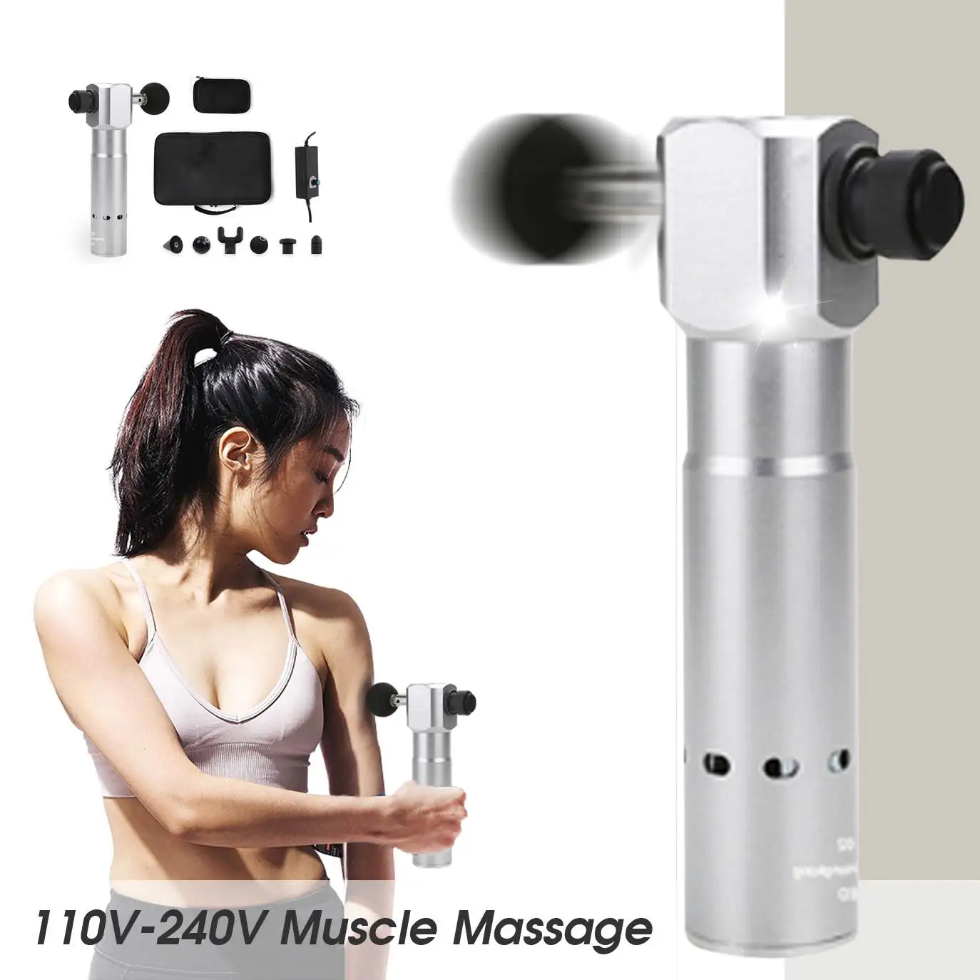 110 240v Electronic Therapy Body Massage for Gun High Frequency