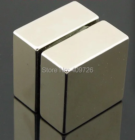 

2PCS N52 Magnet 40x40x20mm Super Powerful Strong Rare Earth Block NdFeB Magnet Neodymium N52 magnet on counter