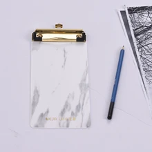 Пластиковая папка для файлов с мраморным рисунком в буфер обмена с металлическими зажимами вертикальный планшет с зажимом бумага Блокнот для письма для медсестер дети размер купюр