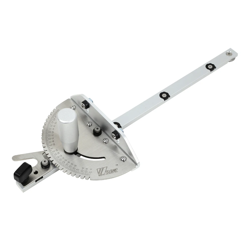  Miter Gauge Table Saw/Router Miter Gauge Sawing Assembly Ruler for Table Saw Router 450mm Long Wood