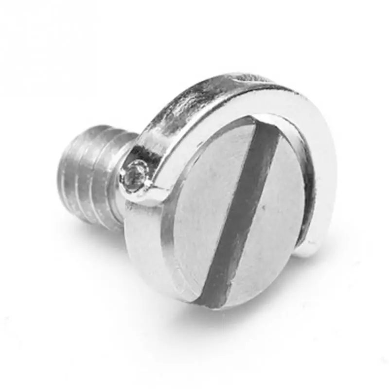 

Bulk price 10 Pcs Captive 1/4 Inch Folding D-Ring Adapter Screw Cam Tripod Monopod Quick Release Plate for Camera