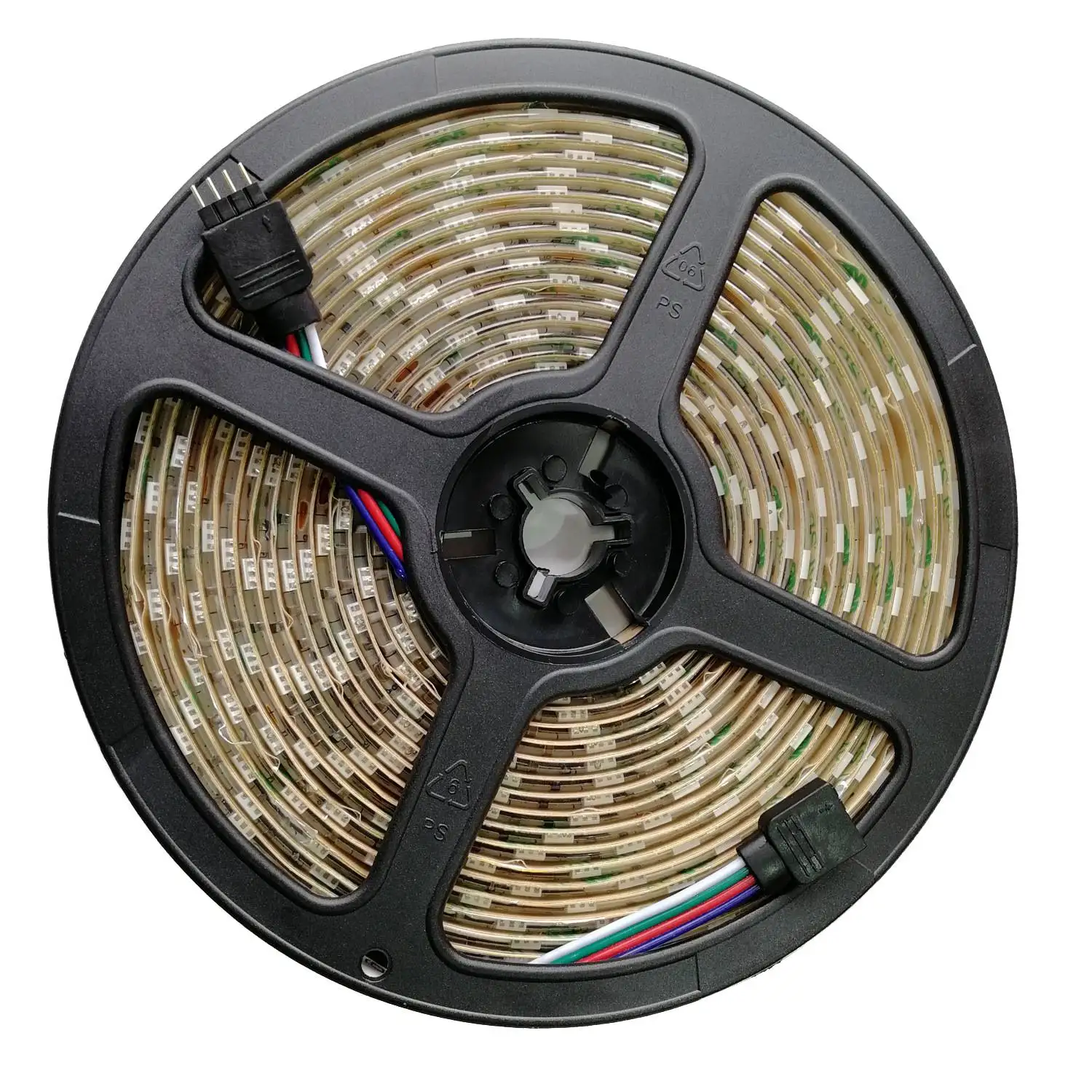 Светодиодные ленты водонепроницаемые 600 светодиодов 32 8 фута 10 м гибкие цвета Rgb Smd