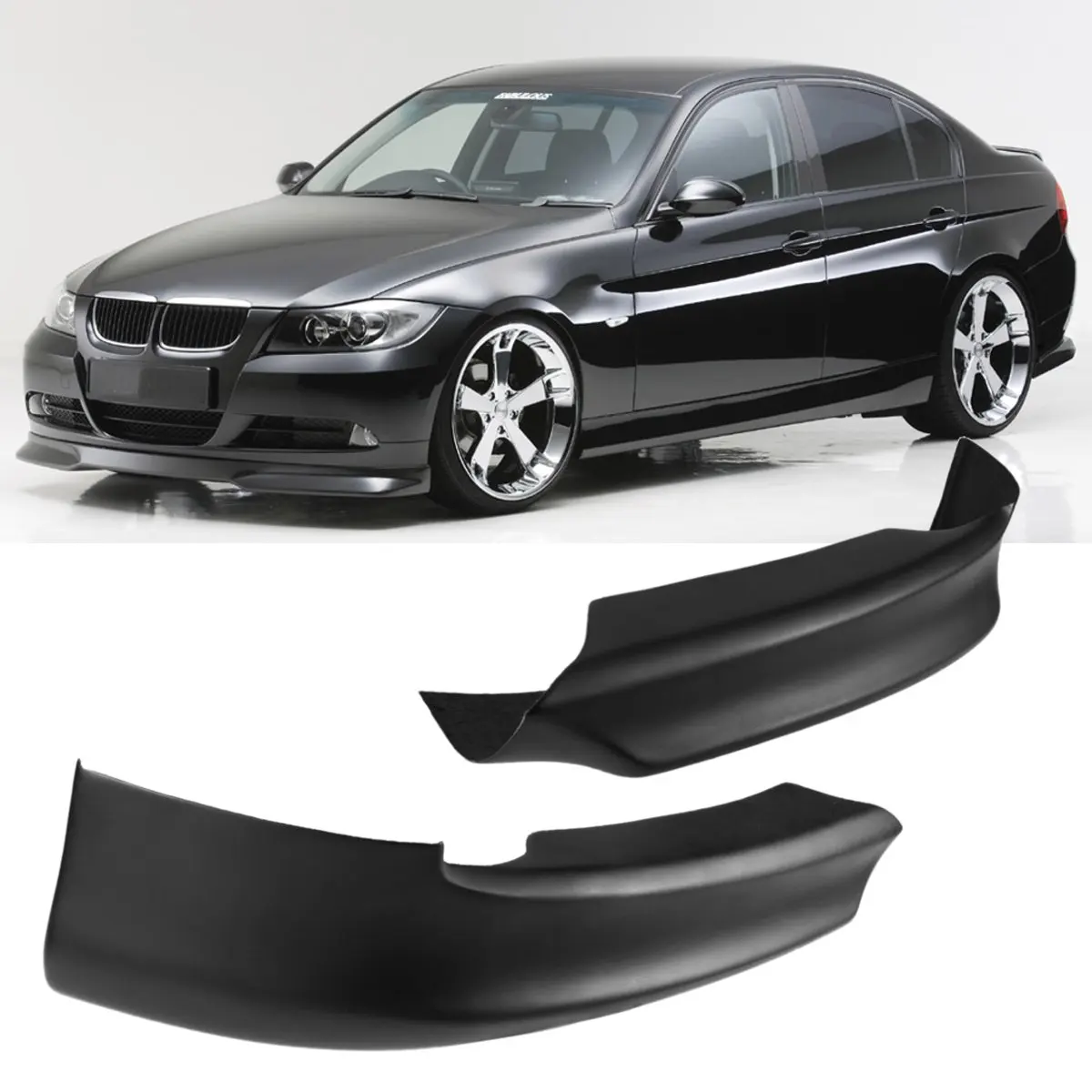 Сплиттер спойлера переднего бампера для BMW E90 325i 335i 328i 330i 2005 2006 2007 2008|Амортизаторы|