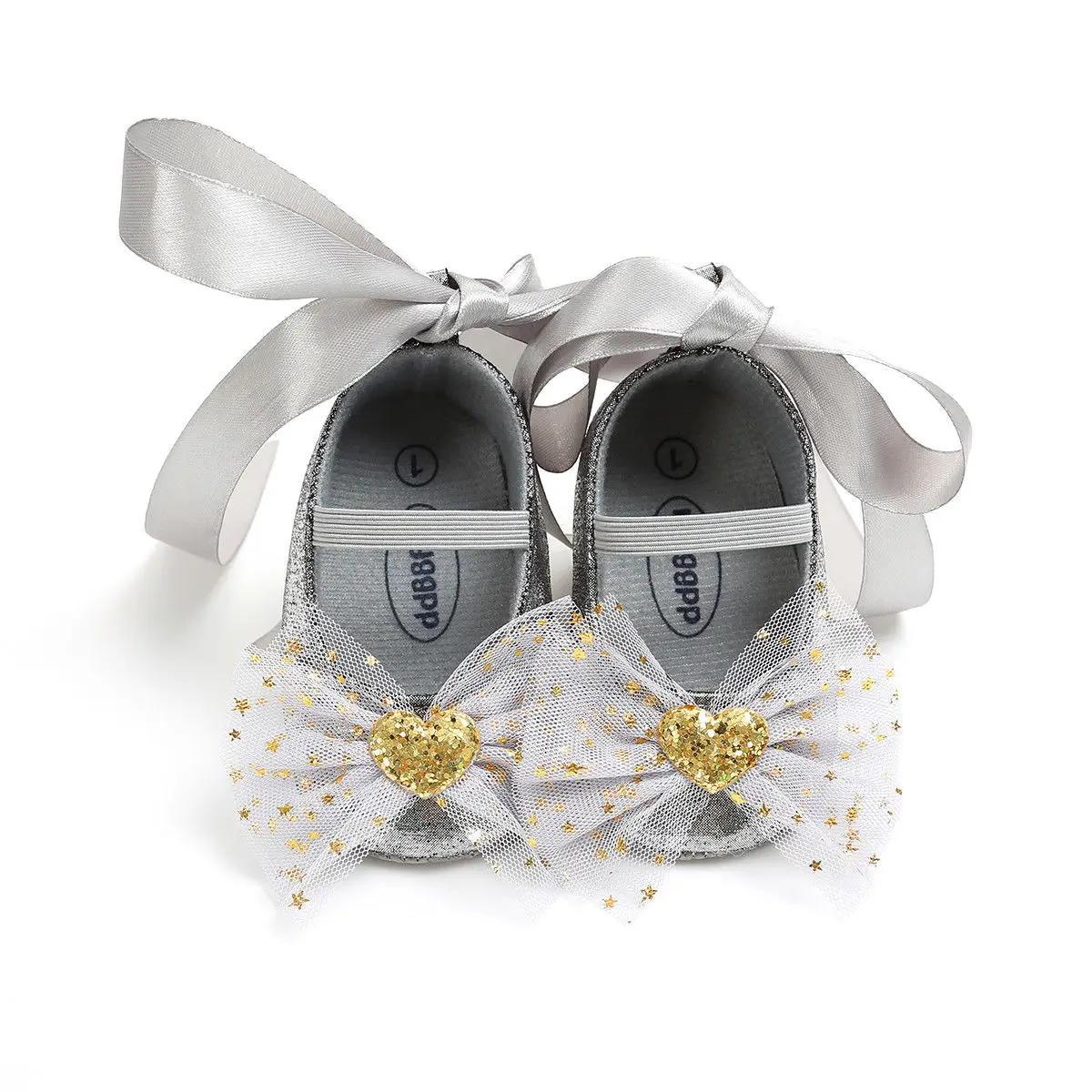 Pudcoco для маленьких девочек обувь для малышей для девочек Детская кроватка детская обувь на Плоском Каблуке для девочек; с бантом; туфли в стиле «Принцесса»