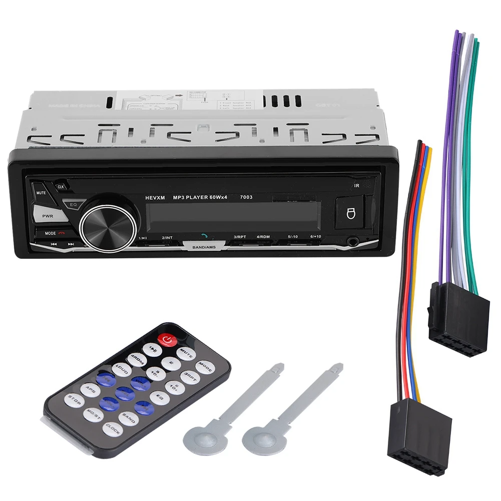 12V Универсальный Bluetooth Автомобильный MP3 плеер стерео радио аудио беспроводной с