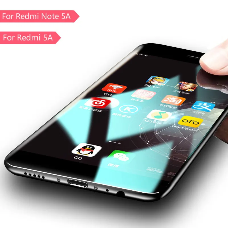 

2.5D Glass For Xiaomi Redmi 5 Plus Note 5A Screen Protectors On For Xiaomi Redmi 5A Tempered Glass Film Glass On Redmi Note5 Pro