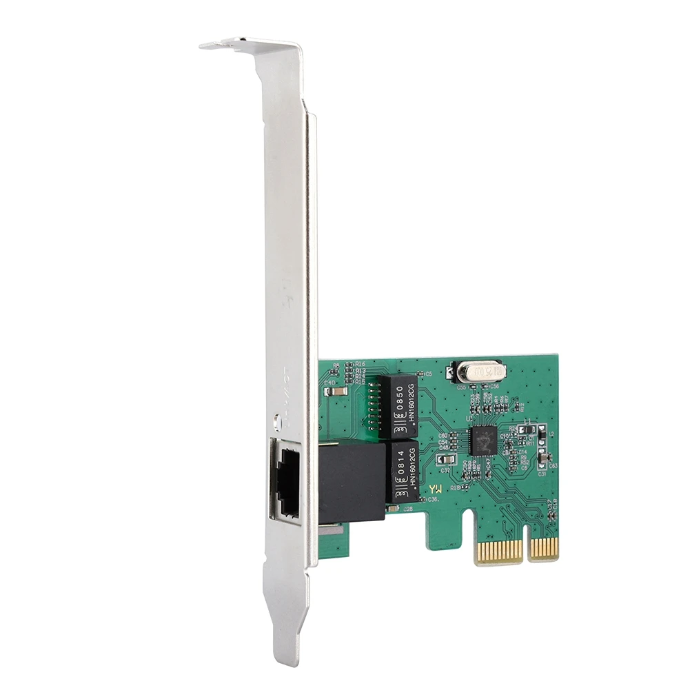 PCI E однопортовая настольная сетевая карта Realtek RTL8111E 10/100/1000 Мбит/с Gigabit Ethernet Лидер