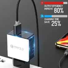 DSstyles USB быстрая зарядка быстрое зарядное устройство адаптер для samsung Android iPhone LG