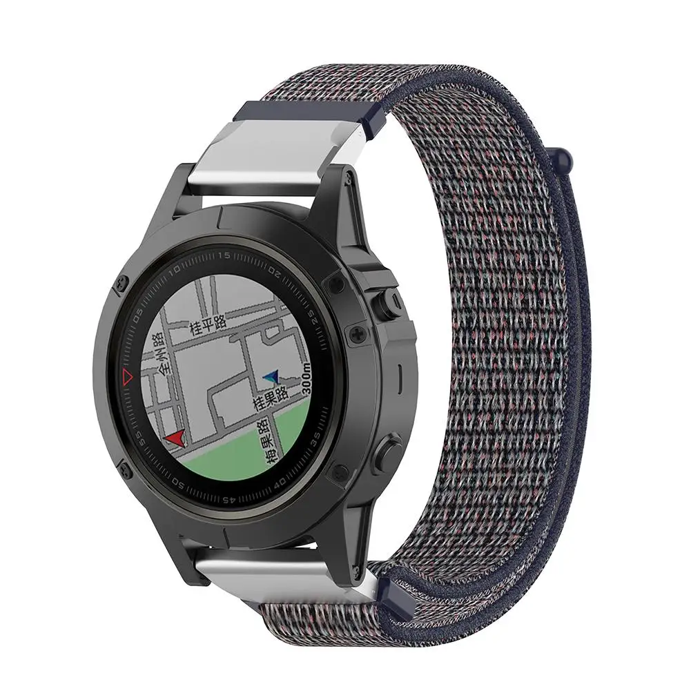 Для Garmin Fenix 5 Forerunner 935 Quatix сапфир подход S60 Quick Release нейлон спортивные группы ремешок