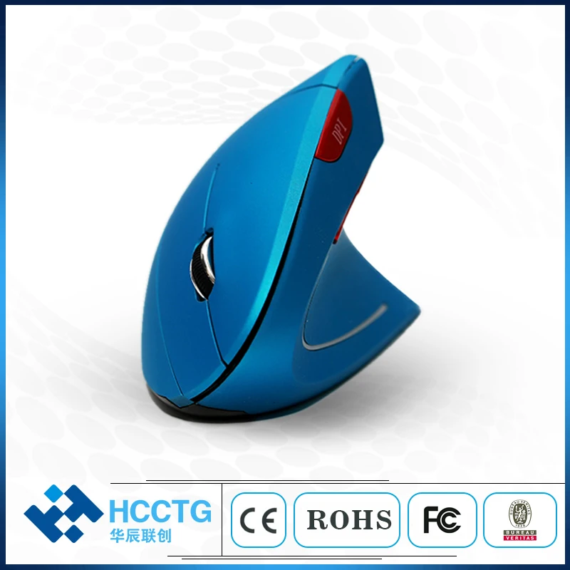 Беспроводные вертикальные водители правой руки USB 6D Механическая игровая мышь