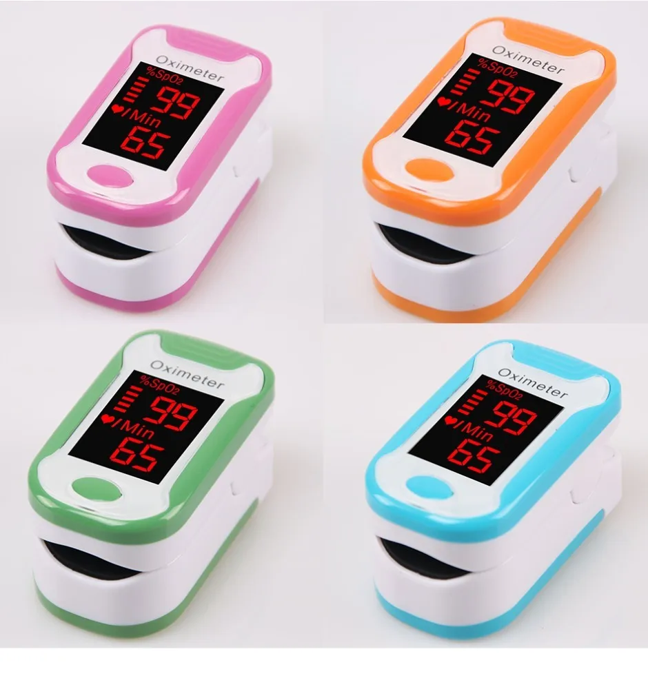 

Digitale Vinger Pulsoxymeter Medische Apparatuur Saturometro Heartrate Monitor Draagbare LCD Saturatiemeter Gezondheidszorg