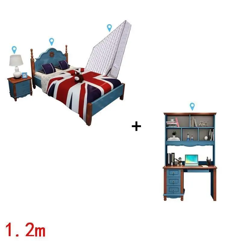 Hochbett For Litera Cocuk Yataklari Ranza Mebles Dla Dzieci Cama Infantil Lit Enfant Wood Muebles Bedroom Furniture Children Bed